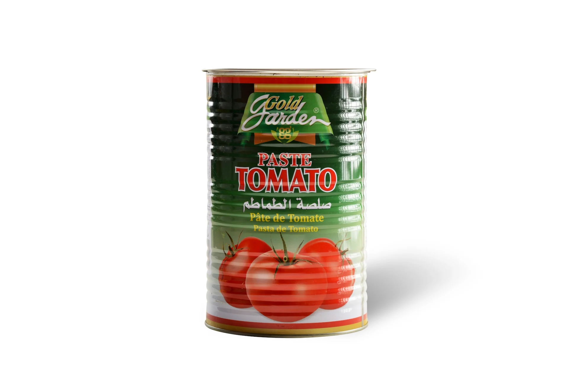 Tomato paste in tins sample